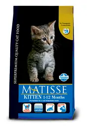 Сухий корм Farmina Matisse Kitten для кошенят, вагітних і годуючих кішок із куркою, 1,5 кг