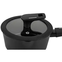 Ківш Krauzer Eco Line, з кришкою, з двома обідками, 16 см, 1,2 л (78128) - мініатюра 3