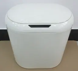Відро для сміття сенсорне овальне Mixxus Premium Topper-TC0112 12л white MI7082, Білий - мініатюра 10