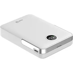 Павербанк ATRIA Magnetic White 10 000 mAh / 15 Вт (WPD-W57) - мініатюра 6