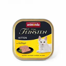 Вологий корм Animonda Vom Feinsten для кошенят, з птахом, 100 г - мініатюра 2