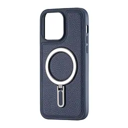 Чохол Jinduka Leather Ringo iPhone 14 Pro Max Blue