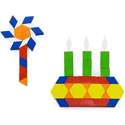 Мозаїка Viga Toys Дерев'яні картинки 250 елементів (50065) - мініатюра 4