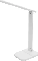 Настільна LED-лампа White — сенсорне керування, регульований кут нахилу, USB живлення, Білий - мініатюра 3