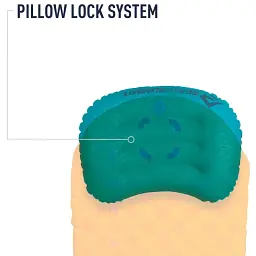 Подушка Sea To Summit Aeros Ultralight Pillow L Sea foam - мініатюра 4