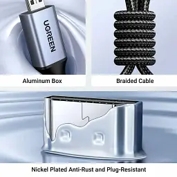 Кабель мультимедійний HDMI M to HDMI micro M 2.0m V2.1 8K60Hz HD164 black Ugreen (15517) - мініатюра 8
