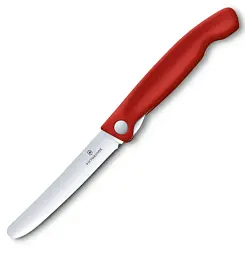 Кухонний ніж Victorinox SwissClassic Foldable Paring 11 см Red (6.7801.FB) - мініатюра 2