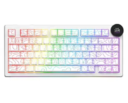 Клавиатура Ajazz AK820 V2 White Peach Switch (AK820-V2-WP-S-W)
