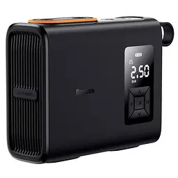 Автомобільний насос Baseus Mega EnergyPump Series Dual Cylinder 6000 mAh (CRNL060001) Black - мініатюра 3