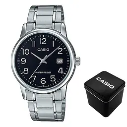 Чоловічий годинник Casio MTP-V002D-1B Сріблястий ( AT1141-0322 )