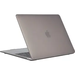 Пластикова накладка (верх та низ) DK HardShell Case для Apple MacBook Air 13` A1932/A2179/A2337 (2019-2020) Gray [151629] - мініатюра 2