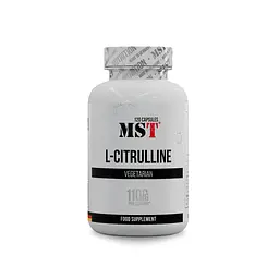 Амінокислота MST Nutrition L-Citrulline, 120 капсул