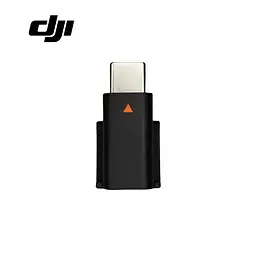 Адаптер-перехідник для мікрофона DJI Mic 2 Type-C, Чорний (CP.RN.00000334.02C) - мініатюра 3