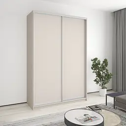 Шафа-купе дводверна MebelStar Комбо AL 2ДСП 160x60x240 см Кашемір (MBS-4081)