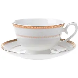 Чашка з блюдцем 240ml Феміда NP93CUP/240