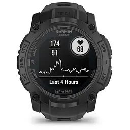 Смарт-годинник Garmin Instinct 3, Tactical, Solar, 50mm, Black,GPS смарт-годинник (010-02935-50) - мініатюра 6