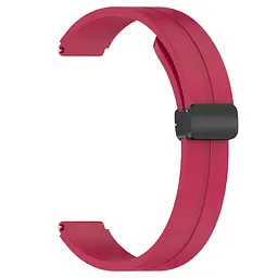 Ремінець Line Magnetic для Xiaomi Mi Band 9/8/10 Червоний / Red - мініатюра 2