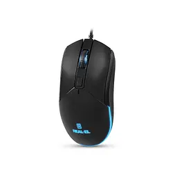 Мишка REAL-EL RM-515 USB Black (EL123200059) - мініатюра 6