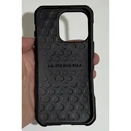 Оригінальний протиударний чохол UAG Metropolis LT MagSafe для iPhone 16 Pro (6.3") Kevlar Black 114452113940 - мініатюра 4