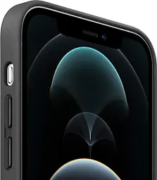 Чохол шкіряний Leather Case MagSafe MHKG3ZM/A (Original) для Apple iPhone 12/12 Pro (6.1") Black - мініатюра 9