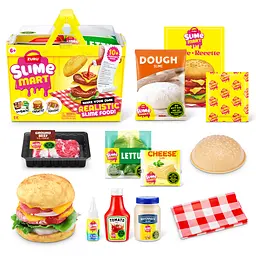 Ігровий набір зі слаймами  Slime Mart Shopping Basket – Бургер (15905A) - мініатюра 2