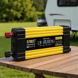 Автомобільний інвертор UKC AC / DC UPS 1300 Вт - мініатюра 2