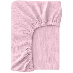 Простирадло на резинці муслін Cosas Baby Blush 200х200х20 см (009Muslin_BabyBlush_200x200x20)