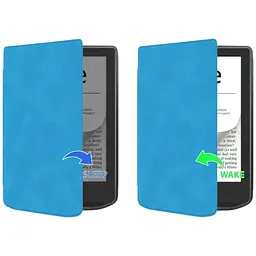 Чохол-книжка BeCover Smart Case для PocketBook 629 Verse / 634 Verse Pro 6" Light Blue (710973) - мініатюра 6