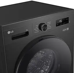 Пральна машина LG фронтальна, 9кг, 1200, A+++, 55см, дисплей, пара, інвертор, чорний (F2Y1VS5J) - мініатюра 7
