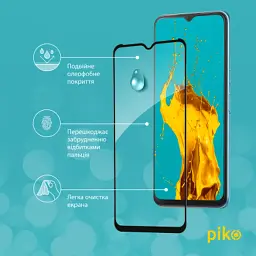 Скло захисне Piko Full Glue Tecno Spark 8 (1283126533105) - мініатюра 4