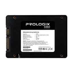 Накопичувач SSD 128GB Prologix S360 2.5 SATAIII 3D TLC (PRO128GS360)