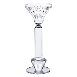 Підсвічник скляний Crystal lotus декоративний 17.3 см Yiwu HP-4-10S - мініатюра 2