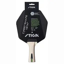 Ракетка для настільного тенісу Stiga Cybershape 1 Star FL (1211-0906-35) - мініатюра 2