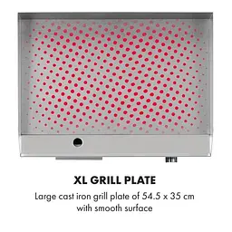 Електричний гриль Klarstein Grillmeile 3000G (10034447) - мініатюра 3