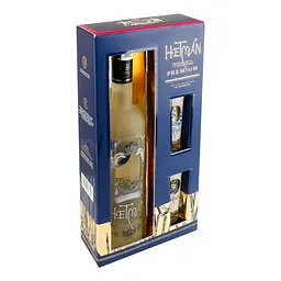 Набір подарунковий Hetman Горілка Premium 40% 0.7 л + 2 чарки - мініатюра 5