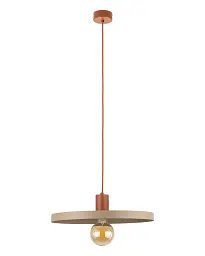 Підвісний світильник, люстра TK Lighting 10955 Sila E27 1x15W IP20 бежевий