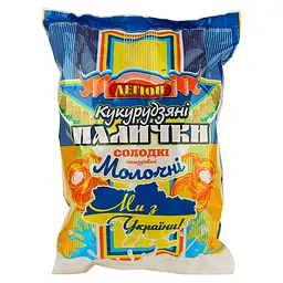 Палички кукурудзяні Легіон молочні, 50 г (251404)