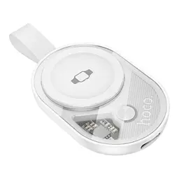 Бездротовий ЗП HOCO CW60 Whale watch wireless charger for iWatch білий