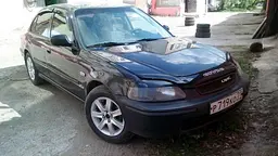 Дефлектор капоту мухобійка Honda Civic 1995-2000