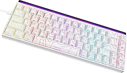 Клавіатура Ajazz NK68 Red switches Side contour White (NK68-R-S-W) - мініатюра 3