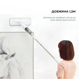 Швабра з розпилювачем Deerma Spray Mop White (TB500) - мініатюра 2