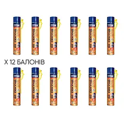 Піна-клей монтажна Tytan Professional 60 секунд 9 л (12 шт. x 750 мл) - мініатюра 2