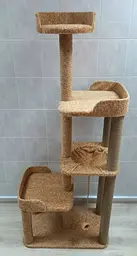 Ігровий комплекс для котів з кігтеточкою KL5