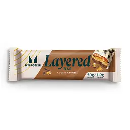 Протеїнові Батончики Retail Layered Bar - 12x60г Печиво-Крамбл - мініатюра 3