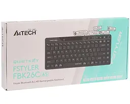 Клавіатура A4Tech Fstyler FBK26C AS Black (FBK26C AS (Black)) - мініатюра 7