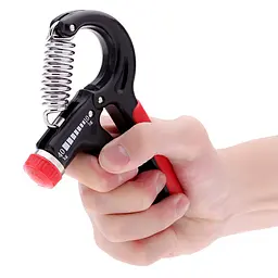 Еспандер кистьовий з регульованим навантаженням 10-40 кг. Power Hand Grip Blac Power system One Size fit0011925 - мініатюра 4
