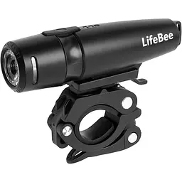 Передня велосипедна лампа LifeBee 300 люмен, LED, USB, IPX5