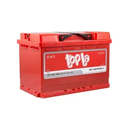 Акумулятор автомобільний Topla 75 Ah/12V Energy Euro 750A (108 075) - мініатюра 2