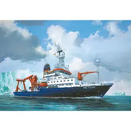 Збірна модель Revell Німецький дослідницький корабель Метеор рівень 4, масштаб 1:300, 181 деталь (RVL-05218) - мініатюра 14