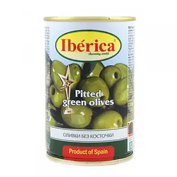 Оливки Iberica зелені без кісточки 300 г (223163) - мініатюра 3